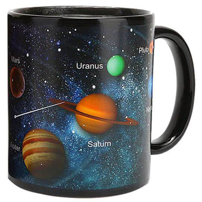 Mug Magique Thermo Réactif Système Solaire - Tendances-cuisine.fr