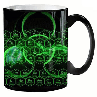 Mug Magique Thermo Réactif Formules Chimiques Tasse Magique
