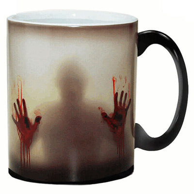Mug Magique Thermo Réactif Zombie Halloween - Tendances-cuisine.fr