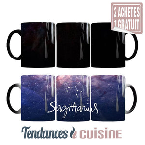 Mug Magique Thermo Réactif Signes Astrologique Sagittaire - Tendances-cuisine.fr