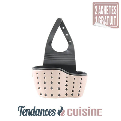 Organisateur D'évier rose Tendances-cuisine.fr