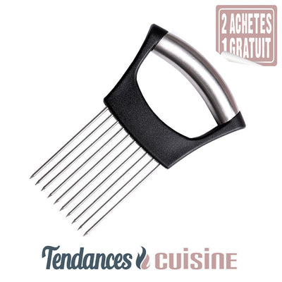 Pique à Oignons Inox - Griffe Découpe Légumes - Tendances-cuisine.fr