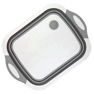 Planche à Découper 2 en 1 Égouttoir Pliable - Tendances-cuisine.fr
