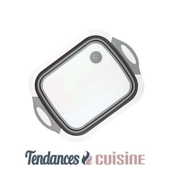 Planche à Découper 2 en 1 Égouttoir Pliable - Tendances-cuisine.fr