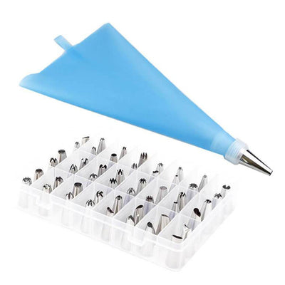 Poche à douille réutilisable en silicone Coffret 24 / 50 Accessoires décoratifs