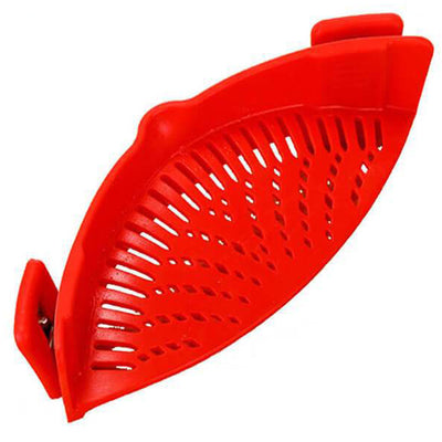 Passoire Magique clipsable rouge Tendances-cuisine.fr