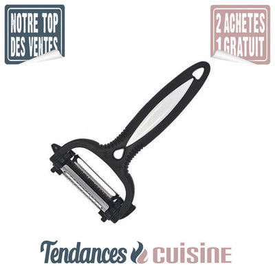 Râpe à Fruits et Légumes Rotative 3 Lames en 1 Orange - Tendances-cuisine.fr