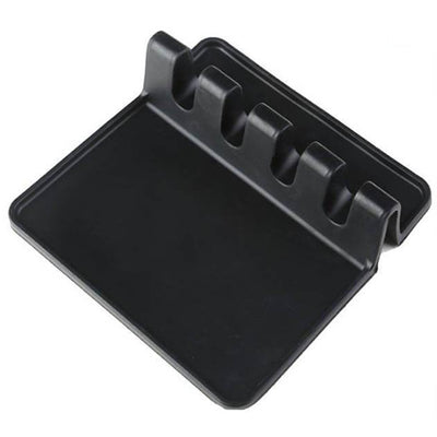 Repose ustensiles Silicone Noir Tendances-cuisine.fr