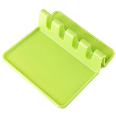 Repose ustensiles Silicone Vert Tendances-cuisine.fr