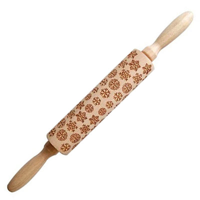 Rouleaux Pâtisserie 3D Motif Multi Flocons