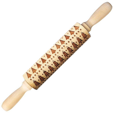 Rouleaux Patisserie 3D Noël Motif Sapin Noel