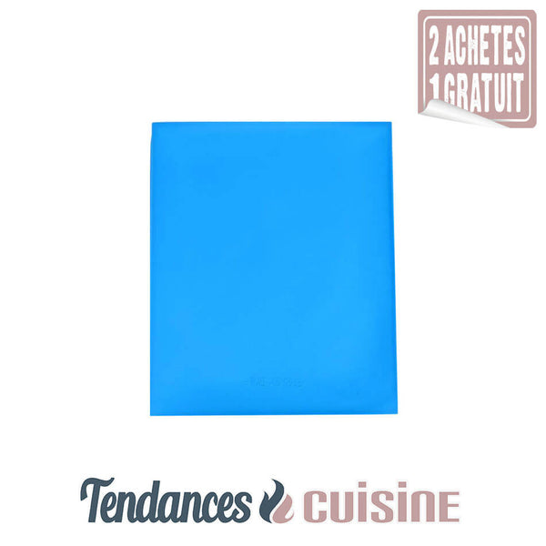 Tapis De Four En Silicone souple Roulé Génoise - Bleu Tendances-cuisine.fr