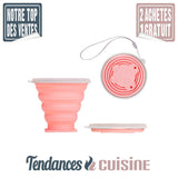 Tasse De Voyage Compactable Démonstration du produit -  Tendances-cuisine.fr