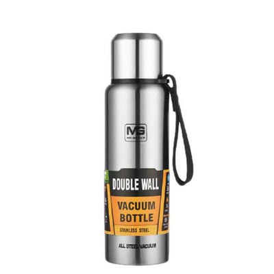 Thermos Deluxe Acier Inoxydable Double Paroi Argent 1000 ML