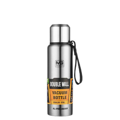 Thermos Deluxe Acier Inoxydable Double Paroi Argent 750 ML