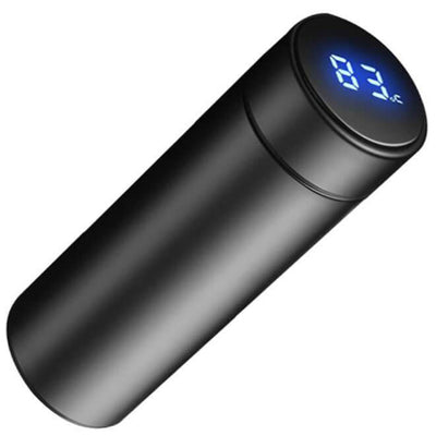 Thermos Intelligent avec écran LCD 500 ML Noir Bouteille Isotherme