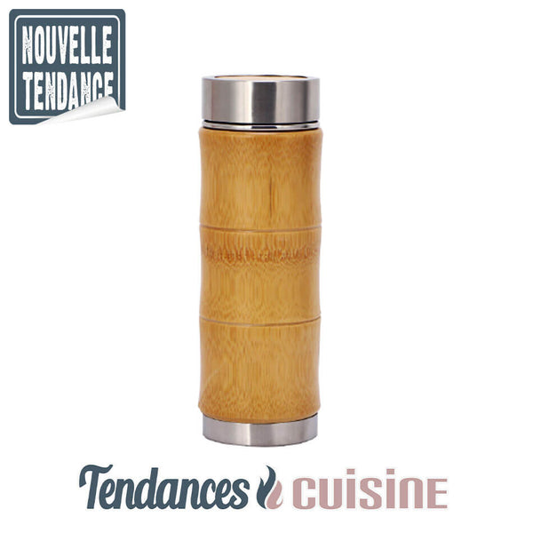 Thermos en Bambou Premium 500 ML - tendances- cuisine.fr
