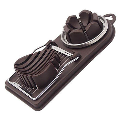 Tranche œufs Multifonction Marron Tendances-cuisine.fr