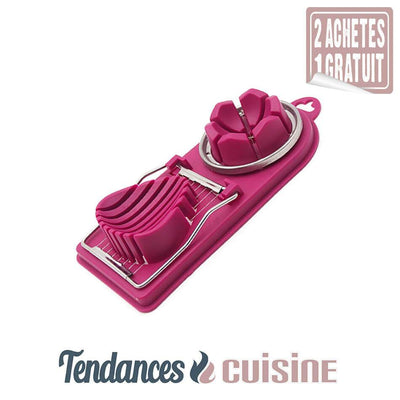 Tranche œufs Multifonction pourpre Tendances-cuisine.fr