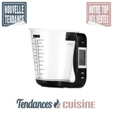 doseur digital mesureur eau farine liquide noir en vente sur Tendances-cuisine.fr