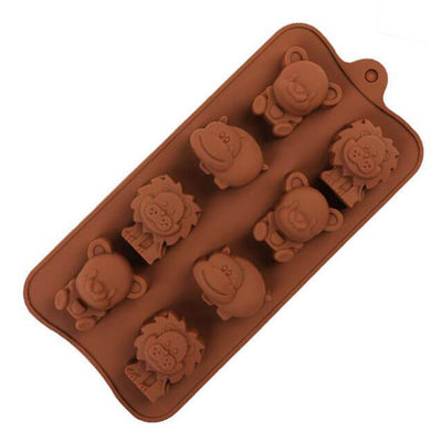 moule chocolat silionne motif hyppo lion en vente sur Tendances-cuisine.fr
