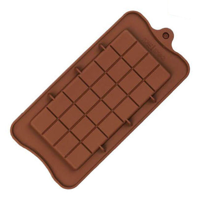 moule chocolat silicone motif carré tablette en vente sur Tendances-cuisine.fr