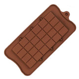 moule chocolat silicone motif carré tablette en vente sur Tendances-cuisine.fr