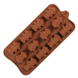 moule chocolat silicone motif fusé robot en vente sur Tendances-cuisine.fr