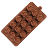 moule chocolat silicone motif roses en vente sur Tendances-cuisine.fr