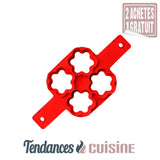 moule pan cake étoiles rouge en vente sur Tendances-cuisine.fr