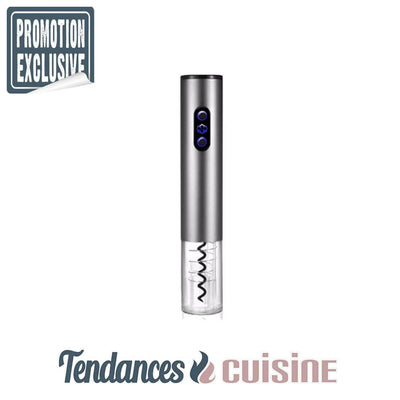 tire bouchon électrique gris-Tendances-cuisine.fr